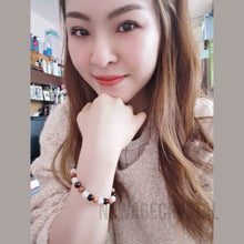 將圖片載入圖庫檢視器 王者之冠:虎眼石月亮石組合水晶手鏈