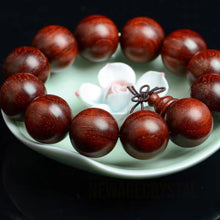 將圖片載入圖庫檢視器 紫檀紅木佛珠手鏈