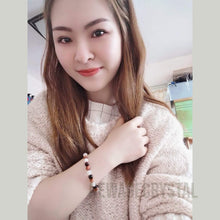 將圖片載入圖庫檢視器 王者之冠:虎眼石月亮石組合水晶手鏈