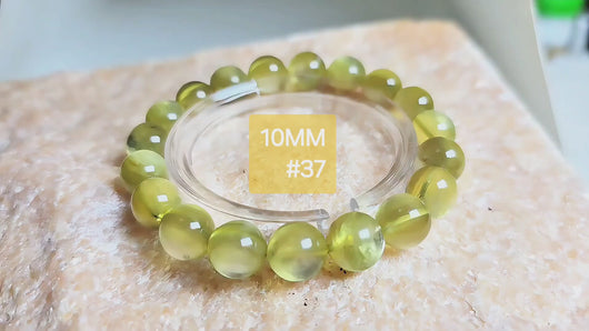 影片展示黄金鋰雲母水晶手鍊 10MM 19粒 37號適合手圍至16.5cm 正品認證
