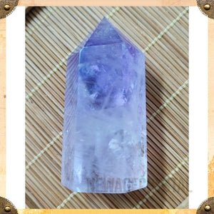 薰衣草紫水晶柱
