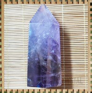 薰衣草紫水晶柱